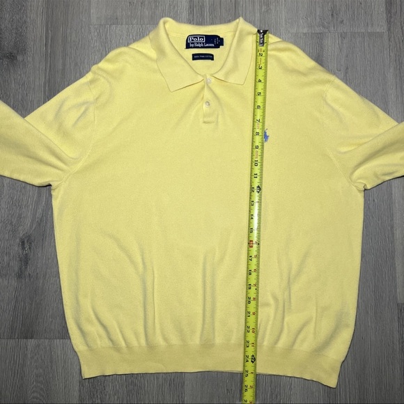 Yellow Polo Ralph Lauren Sweater - Picture 5 of 7